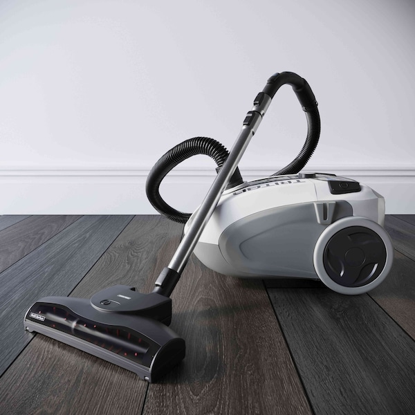 Prolux Tritan Canister Vacuum with Sealed HEPA Filtration and 12 Amp Motor - TRITAN_WHITE