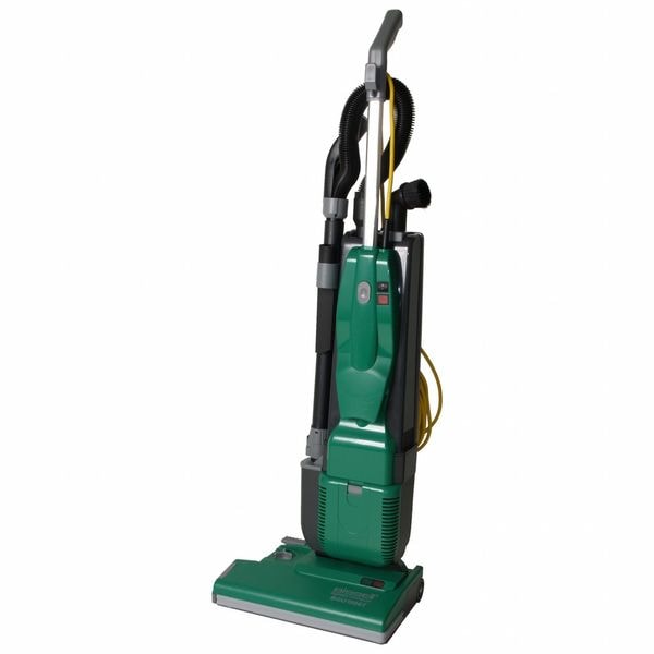 Bissell Commercial Upright Vacuum, 15" Cleaning W, 41 ft Cord - BGU1500T