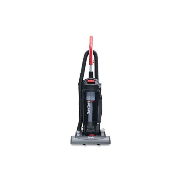 Electrolux Sanitaire, FORCE QUIETCLEAN UPRIGHT VACUUM WITH DUST CUP AND SEALED HEPA FILTRATION, BLACK - SC5845D