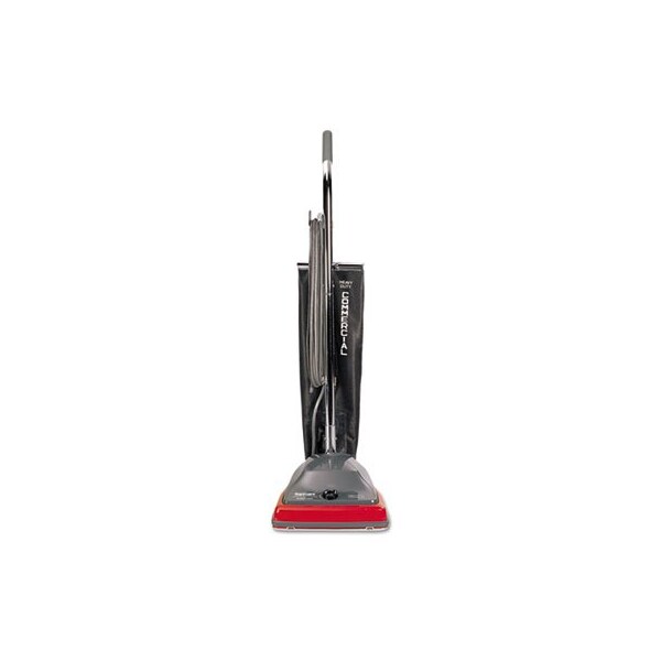 Electrolux Floor Care Co Sanitaire, TRADITION UPRIGHT VACUUM WITH SHAKE-OUT BAG, 12 LB, GRAY/RED - SC679K
