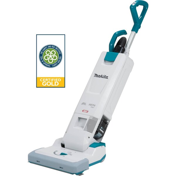 Makita Cordless Upright Vacuum, 20.3 lb, 57 dB - GCV09L1