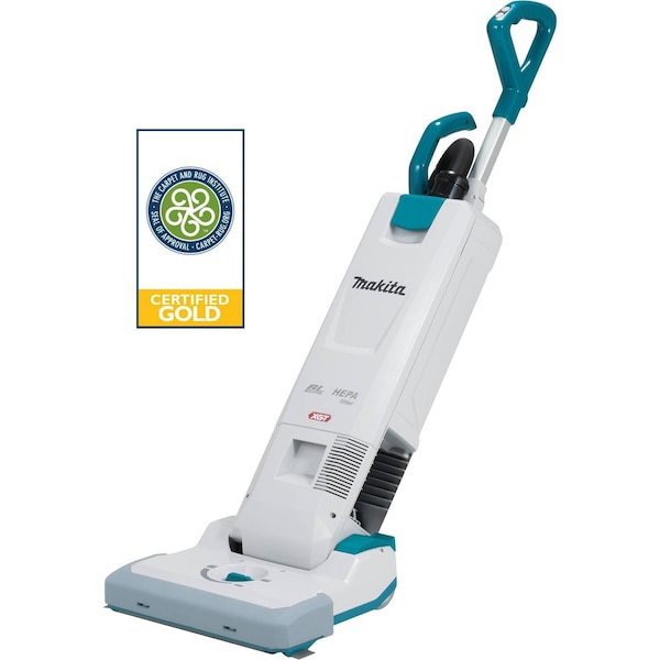 Makita Cordless Upright Vacuum, 21.4 lb, 57 dB - GCV09Z