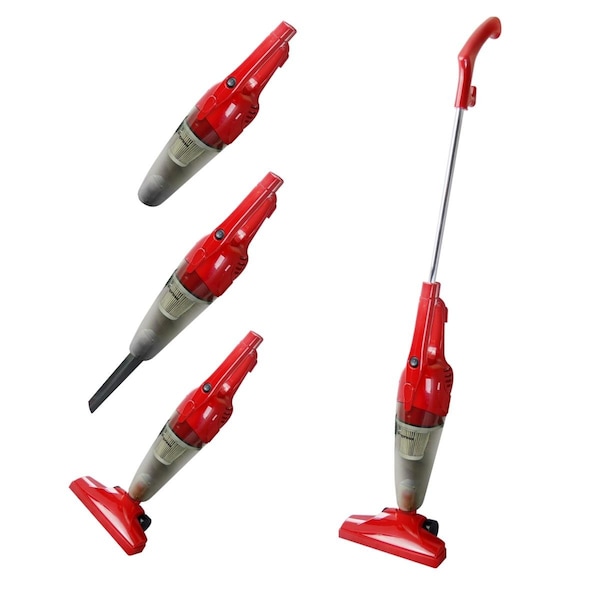 Impress 2-in-1 Govac Upright-Hand Held Vacuum Cleaner - Red - IM-1007R