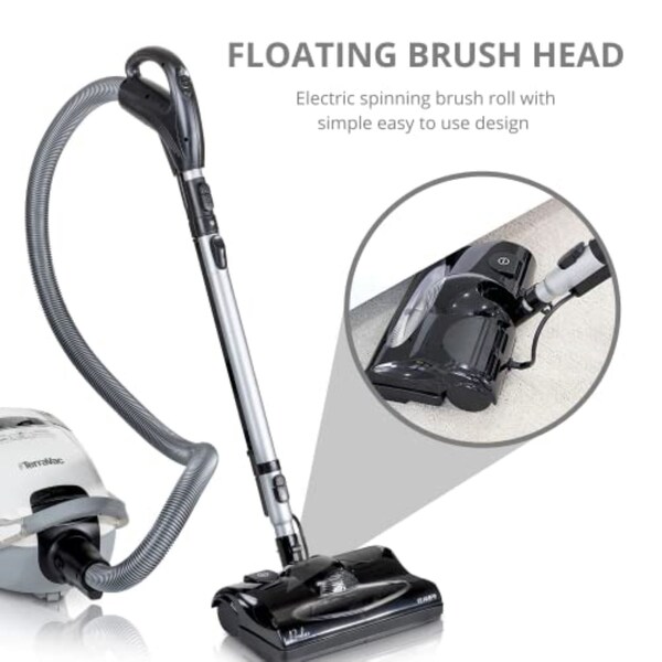 Prolux White 5 Speed TerraVac Vacuum Cleaner with Sealed HEPA Filter - PROLUX_TERRA_W