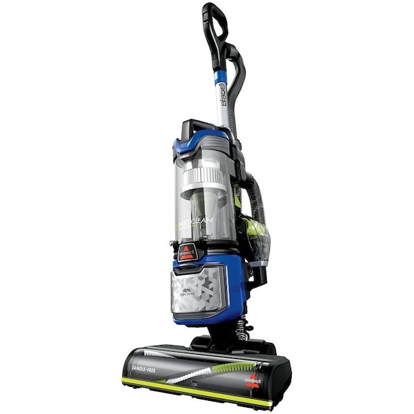 Bissell PowerGlide 2215 Pet Vacuum, 110 to 120 V, 1 L Vacuum, 12-1/2 in W Cleaning Path, Black/Teal/Lime - 2849