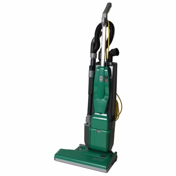 Bissell Commercial Upright Vacuum, 18" Cleaning W, 41 ft Cord - BGU1800T