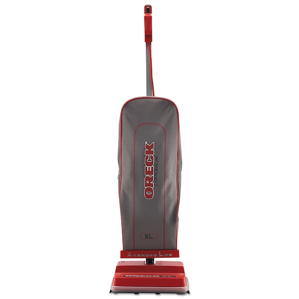 Oreck Commercial U2000R-1 Commercial Upright Vacuum, 120V, Red/Gry, 12.5 x 6.75 x 47.75 - U2000R-1