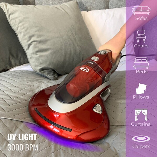 Ewbank Convertible Vacuum Cleaner with Attachments & Bed/Fabric Sanitizer with UV Light - UV400