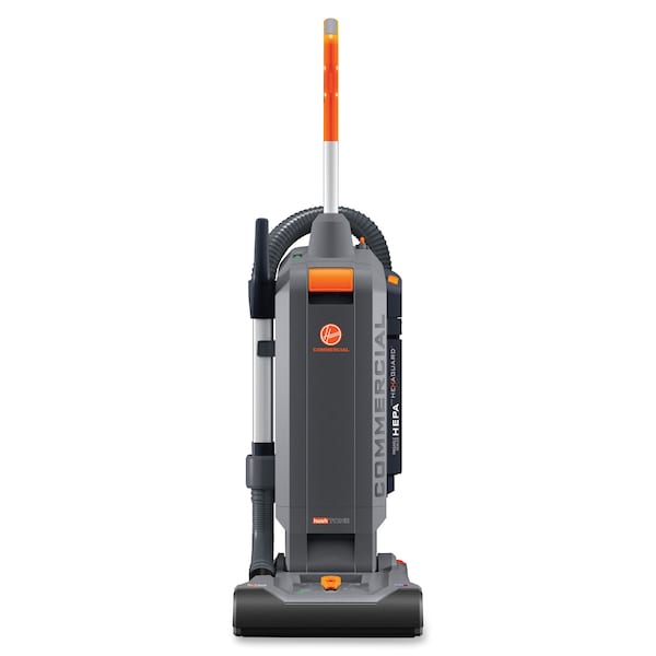 Hoover Upright Vacuum, 13 Plus, Sealed Allergen, 69dB, 4.5 qt., GY - HVRCH54113