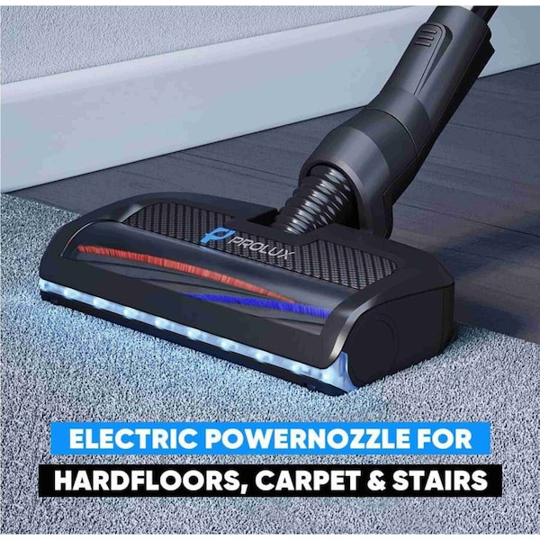 Prolux Phantom Canister Vacuum Cleaner with Wessel Werk EBK250 Power Nozzle - PHANTOM2
