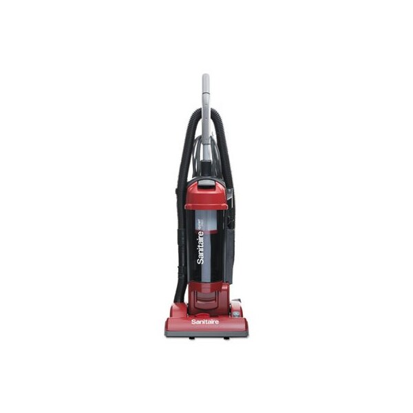 Electrolux Sanitaire, FORCE UPRIGHT VACUUM WITH DUST CUP, SEALED HEPA, 17 LB, 3.5 QT, RED - SC5745D