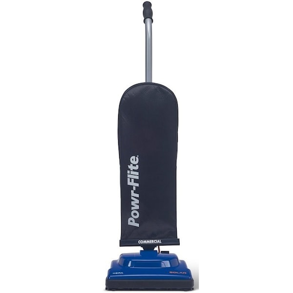 Powr-Flite Solar Upright Vacuum, 115 cfm Air, 79 dBA, HEPA Filter, 120 V, 35 ft L Cord - PV030-W12-U
