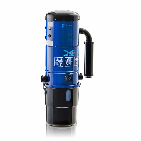 Prolux CV12000 Central Vacuum Power Unit with Powerful 2 speed Motor - BLUECEN