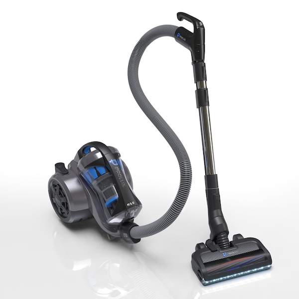 Prolux RS5 Lightweight Bagless Canister Vacuum, Dual HEPA Filtration Premium Button Lock Tools - RS51
