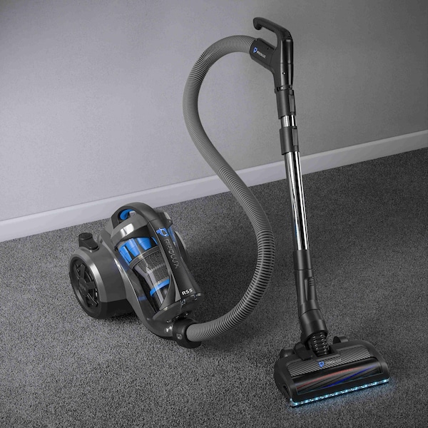 Prolux RS5 Lightweight Bagless Canister Vacuum, Dual HEPA Filtration Premium Button Lock Tools - RS51