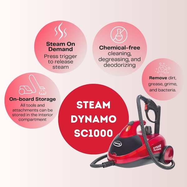 Ewbank Steam Dynamo Multi-Tool Steam Cleaner - SC1000