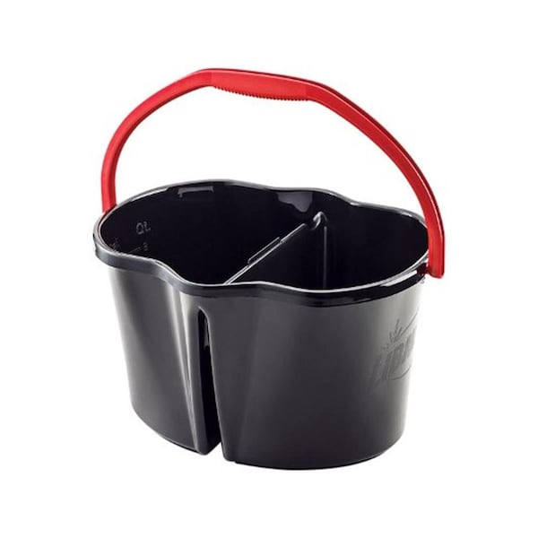 Swivel 1055 4 gal Pro Clean & Rinse Mop Bucket  Black - pack of 3, 3PK - SW154455