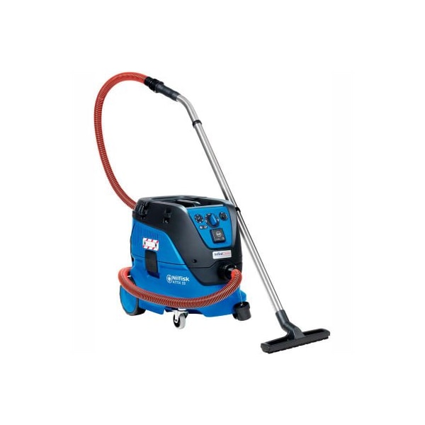 Nilfisk-Advance America Nilfisk Attix 33-22 IC Wet/Dry HEPA Vacuum w/Auto Filter Cleaning & Electric Tool Start, 8 Gal. Cap. - 107412177