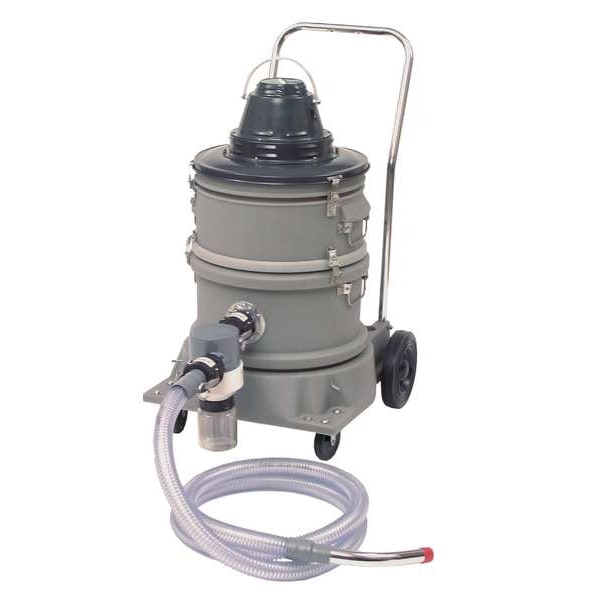 Nilfisk Industrial, Critical Area Vacuum, 12 gal, HEPA, 45 cfm, 1 1/4 hp - L01797332