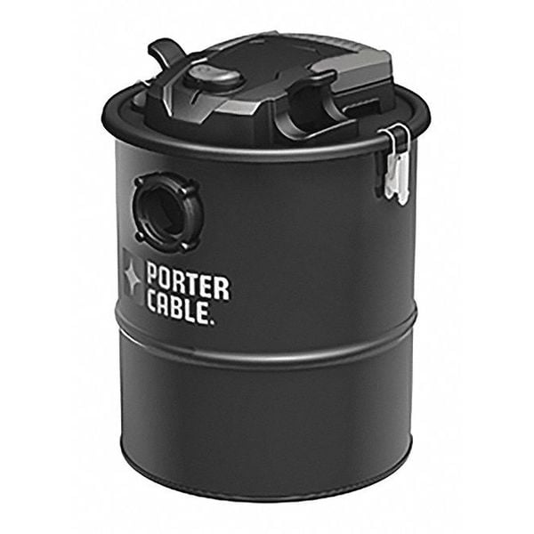 Porter-Cable Wet/Dry Ash Vacuum, 4 gal., 4 HP, Cartridge Filter, 4 HP - PCX18184