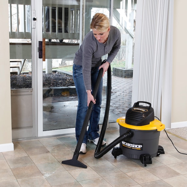 Workshop Wet/Dry Vacs 9 Gal. 4.25 Peak HP Portable Wet/Dry Vacuum Cleaner with Accessories - WS0915VA
