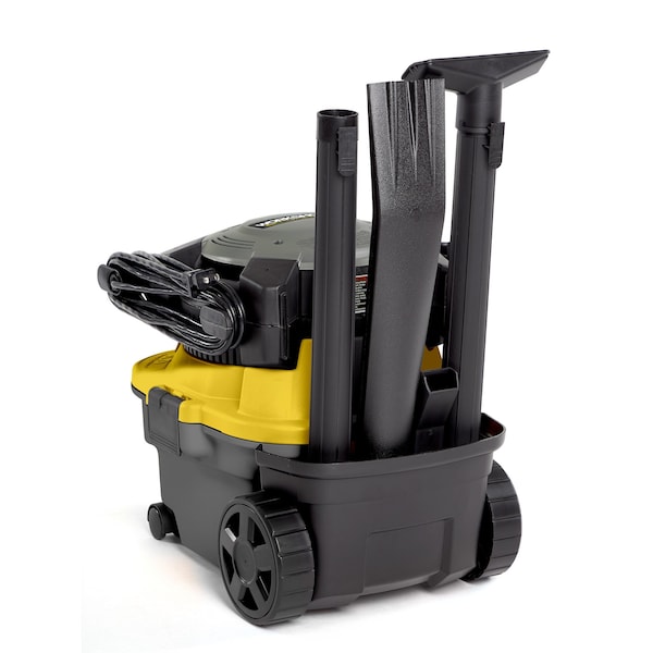 Workshop Wet/Dry Vacs 4 Gal. 6.0 Peak HP Wet/Dry Vacuum Cleaner with Blower and Accessories - WS0400DE