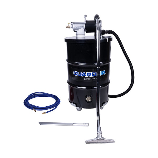 Guardair Static Conductive Drum Vacuum, 55 gal, 20 - 60 cfm - PQ55C150NED