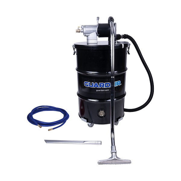 Guardair Static Conductive Drum Vacuum, 55 gal, 20 - 60 cfm - PQ55C150ATEX