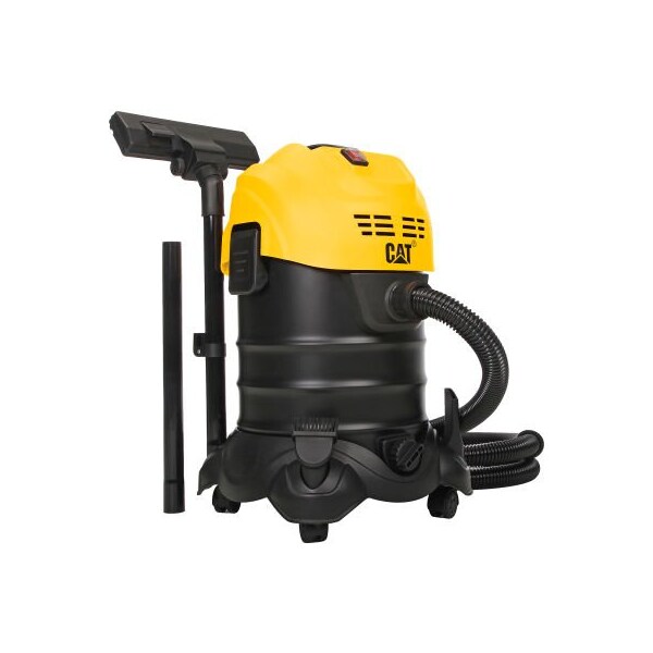 Cat Vaccum Pro Cat C06V Stainless Steel HEPA Wet/Dry Vacuum, 6.6 Gallon Cap. - BJ134-1200-25L