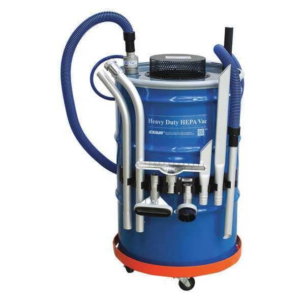 Exair Premium Heavy Duty HEPA Vac Sys, 110 gal., HEPA, 68 scfm - 6399-110
