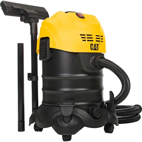 Cat C06V Stainless Steel Wet/Dry Vacuum, 6.6 Gallon Capacity - BJ134-1200-25L