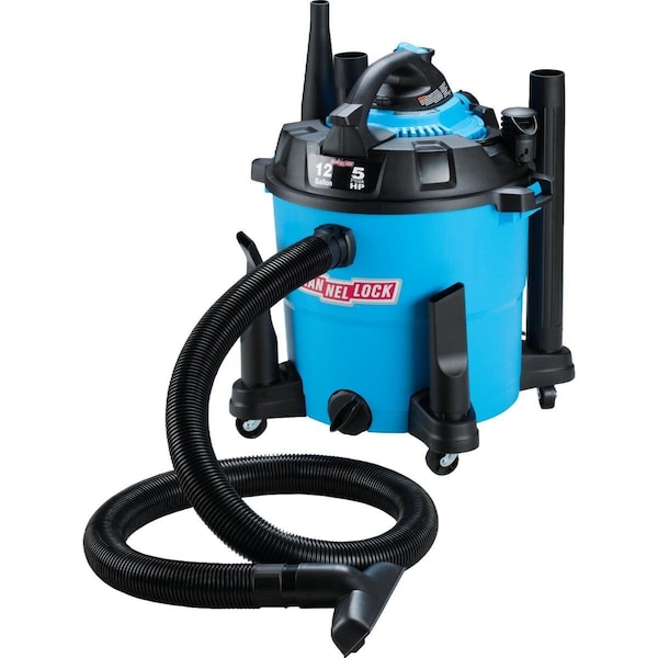 Channellock 12 Gal. 5.0-Peak HP Wet/Dry Vacuum with Blower - VBV1210.CL