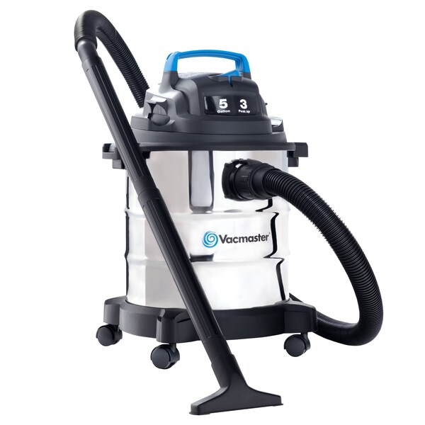 Vacmaster 5 gal. Stainless Steel Tank Wet/Dry Vac - VOC507S
