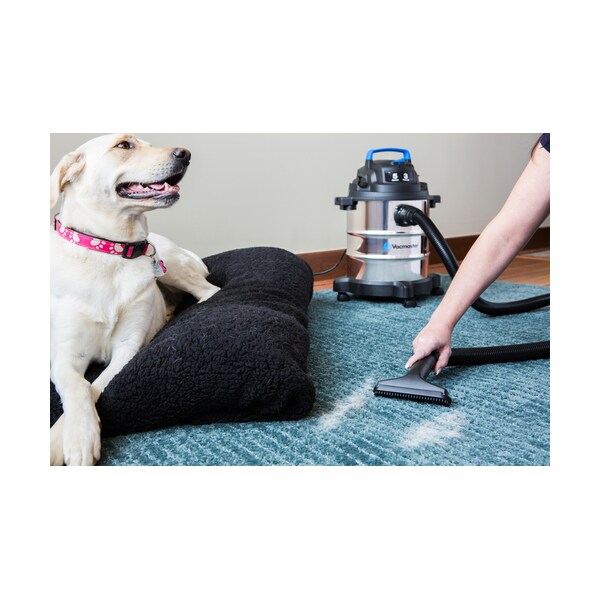Vacmaster 5 gal. Stainless Steel Tank Wet/Dry Vac - VOC507S