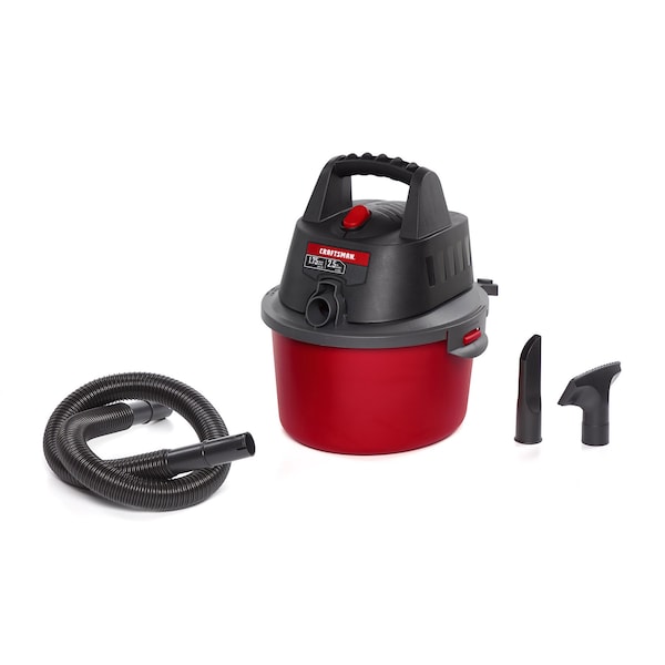 Craftsman 2.5 Gallon 2.5 Peak HP Wet/Dry Vac, Portable Shop Vacuum with Attachments - CMXEVBE17250