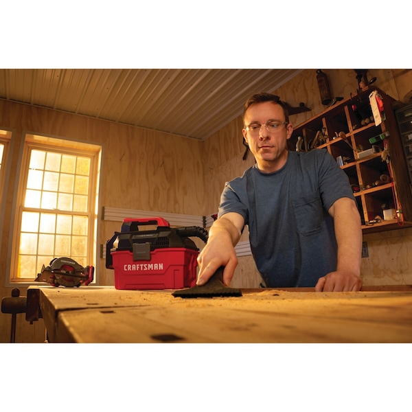 Craftsman Cordless 2 gal. Wet Dry Vac 20V Tl Only - CMCV002B