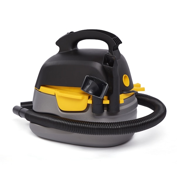 Workshop Wet/Dry Vacs Portable 2.5 Gal. 1.75 Peak HP Wet/Dry Shop Vacuum with Accessories - WS0255VA