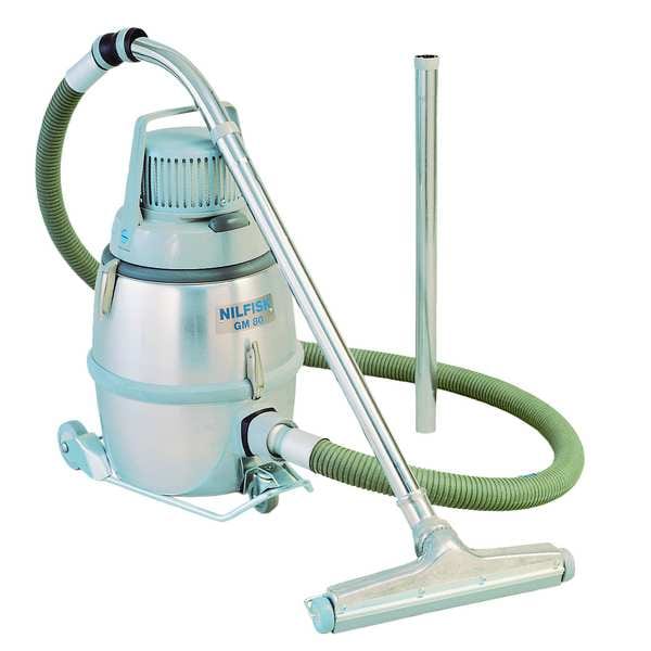 Nilfisk Industrial, Critical Area Vacuum, 2 1/4 gal, HEPA, 80 cfm, 1 1/2 hp - 905 6301 020