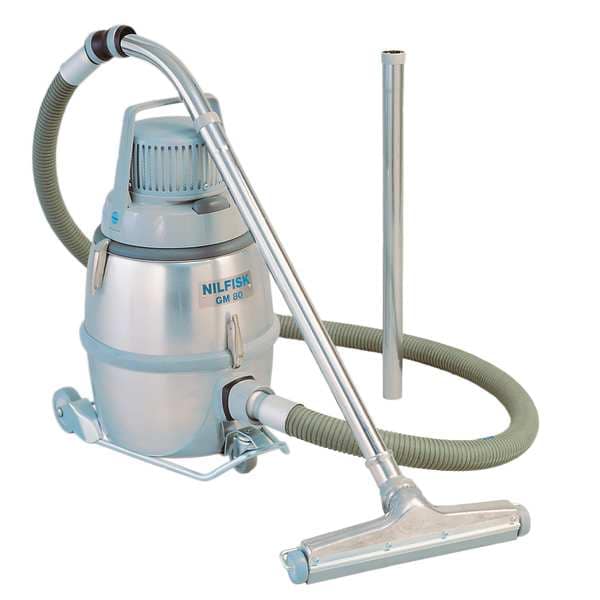 Nilfisk Industrial, Critical Area Vacuum, 2 1/4 gal, HEPA, 80 cfm, 1 1/2 hp - 905 6301 020
