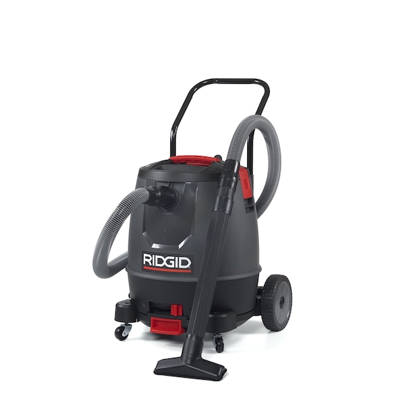 Ridgid Wet/Dry Vacuum, 16 gal., Fine Dust Filter, 193 cfm, 65 HP - 50338