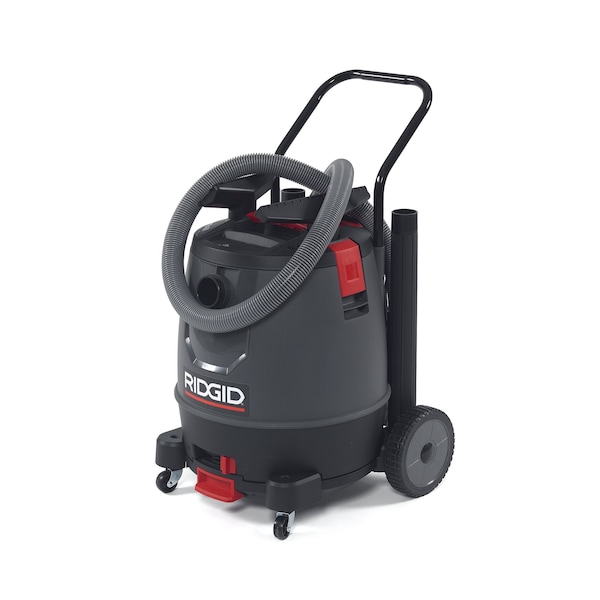 Ridgid Wet/Dry Vacuum, 16 gal., Fine Dust Filter, 193 cfm, 65 HP - 50338