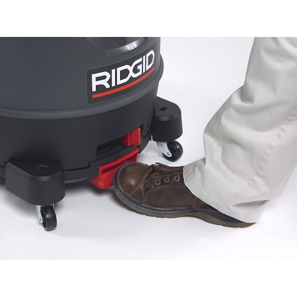 Ridgid Wet/Dry Vacuum, 16 gal., Fine Dust Filter, 193 cfm, 65 HP - 50338