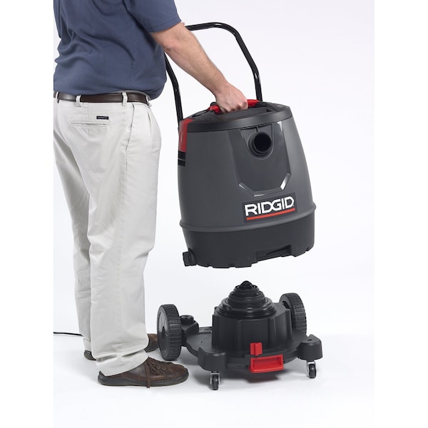 Ridgid Wet/Dry Vacuum, 16 gal., Fine Dust Filter, 193 cfm, 65 HP - 50338
