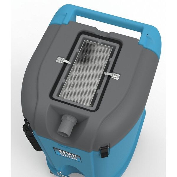 Dri-Eaz Industrial, Built-In Pump Shop Vacuum, HEPA, 100 cfm, 5 hp - F479