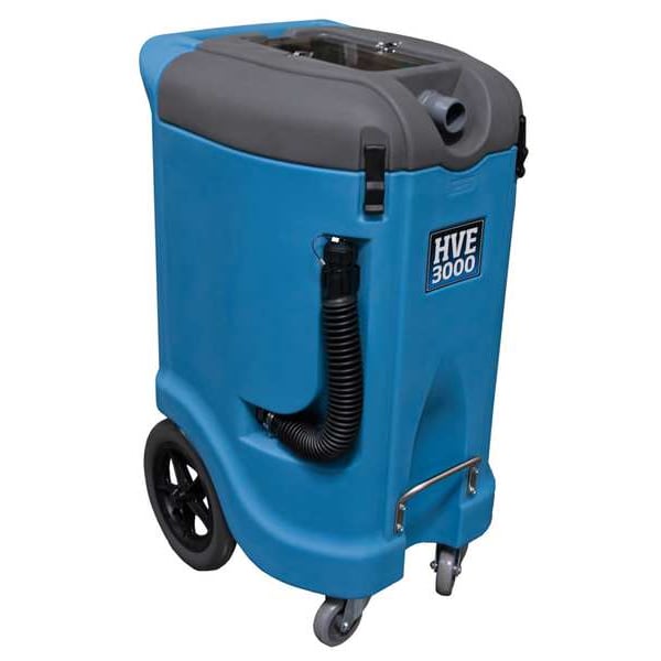 Dri-Eaz Industrial, Built-In Pump Shop Vacuum, HEPA, 100 cfm, 5 hp - F479