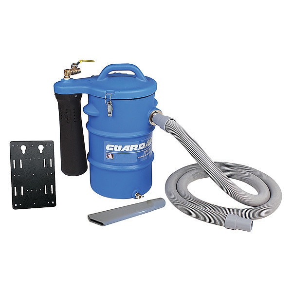 Guardair Drum Vacuum, 5 1/2 gal, Cartridge Filter, 73 cfm - MV2000
