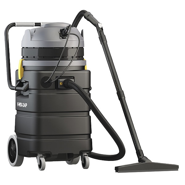 Tennant Shop Vacuum, 24 gal. Tank, 118 cfm - 1244346
