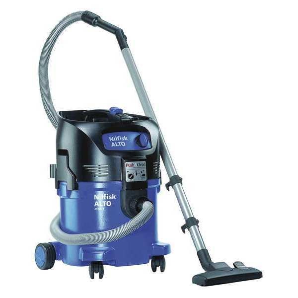 Nilfisk Industrial, Shop Vacuum, 8 gal, HEPA, 3200 l/min, 1 1/2 hp - 107418445