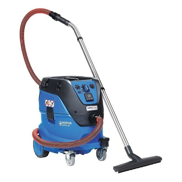 Nilfisk ATTIX 44 Dust Extractor, Shop Vacuum, 11 gal, PTFE, 4260 l/min, 1 1/2 hp - 107412125