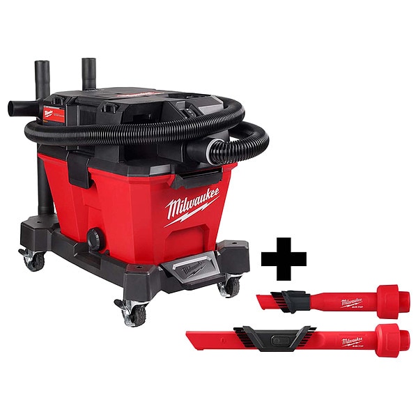 Milwaukee Tool Wet/Dry Vacuum, 6 gal, 3 1/2 hp - 0910-20, 49-90-2028, 49-90-2023